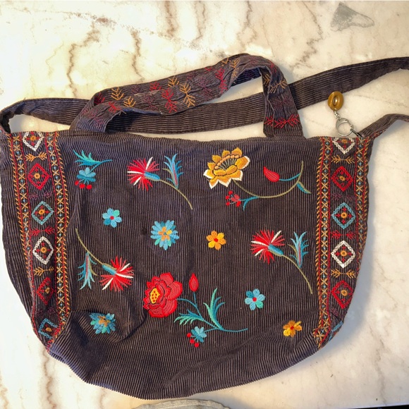 Johnny Was JWLA Embroidered Tote Bag - Picture 4 of 10